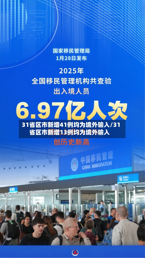 31省区市新增41例均为境外输入/31省区市新增13例均为境外输入-第2张图片