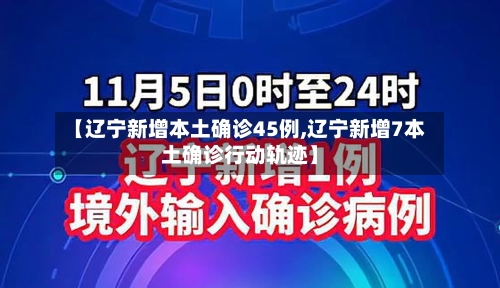 【辽宁新增本土确诊45例,辽宁新增7本土确诊行动轨迹】