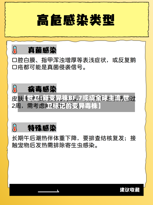 【世卫:新变异株BF.7或成全球主流,世卫标记的变异毒株】