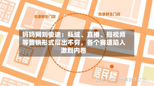 妈妈网刘俊迪：私域、直播、短视频等营销形式层出不穷，各个赛道陷入激烈内卷-第2张图片