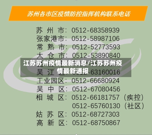 江苏苏州疫情最新消息/江苏苏州疫情最新通报