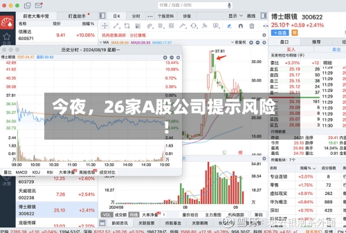 今夜，26家A股公司提示风险！-第2张图片
